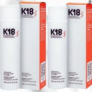 K18  science permanent hair repair leave in mask Pro Large size 2-piece set
